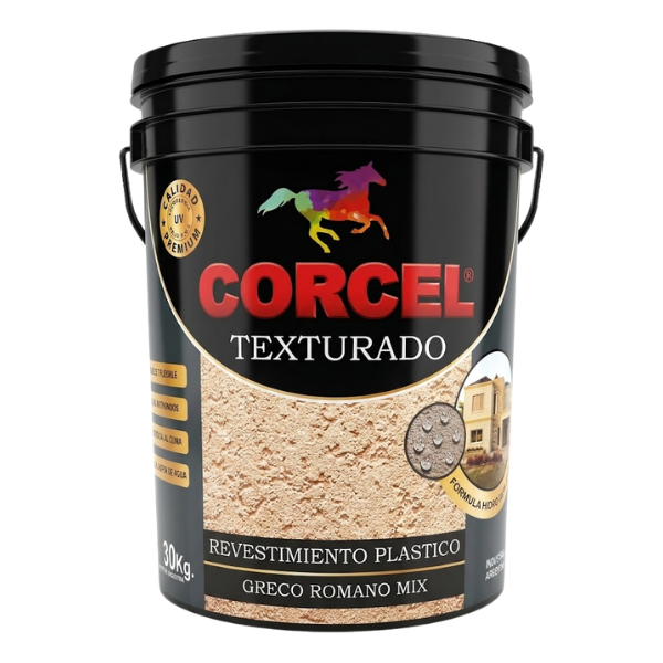 Corcel Texturado Greco Romano Mix 30Kg